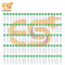 9V LED 360 Degree Pixel Led Straw Hat 4.8mm Green Pack of 100 pcs